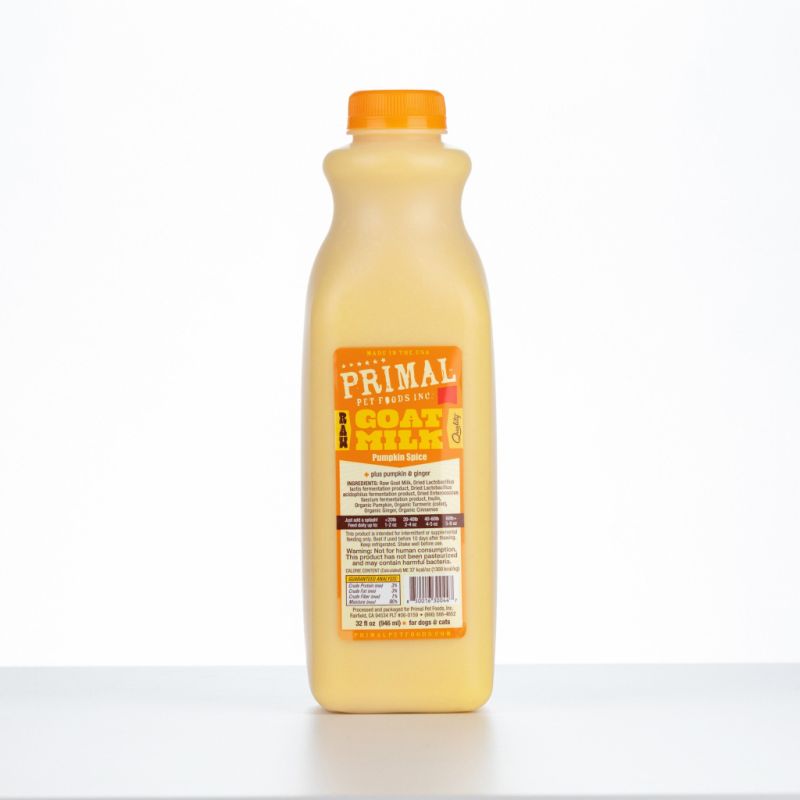 Primal - Goat Milk - Pumpkin Spice, Quart (32oz)