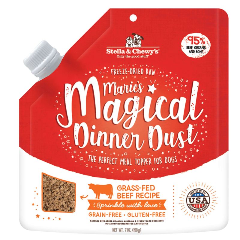Stella &amp; Chewy - Marie’s Magical Dinner Dust - Grass Fed Beef 7oz