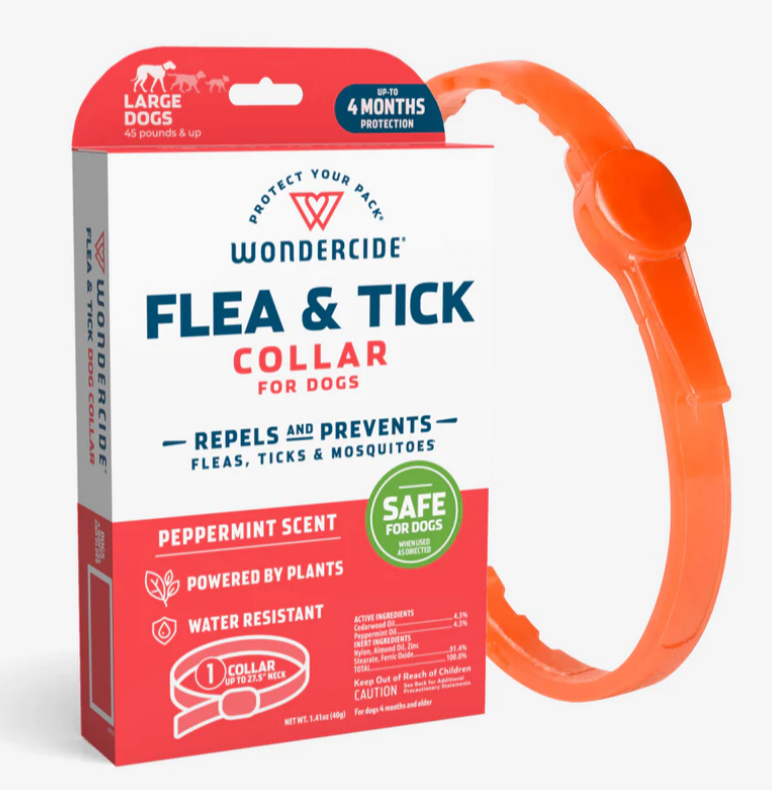 Wondercide - Flea &amp; Tick Collar - Peppermint, Size: L