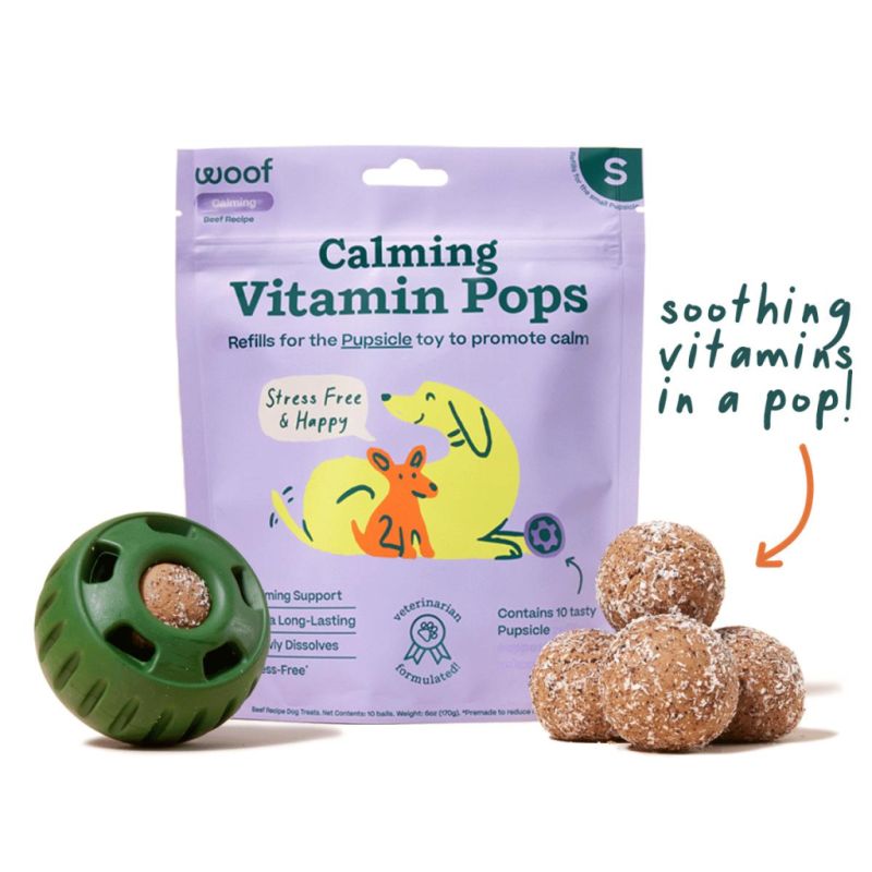 Woof Pet - Pupsicle Pops - Calming, LG 9 oz.