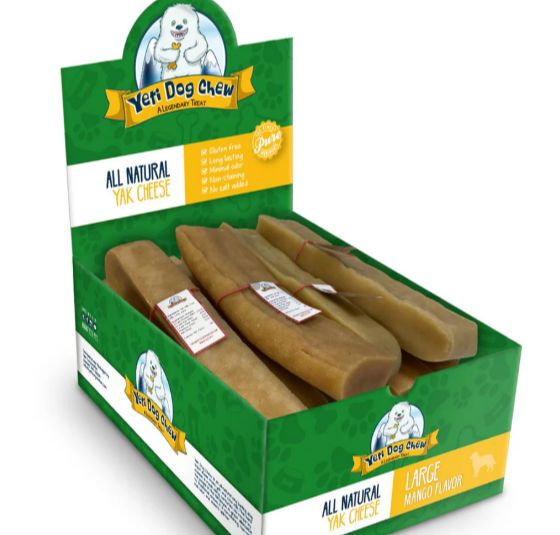 Yeti Dog Chew - Mango Himalayan, L 3.5 oz