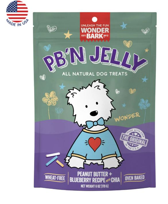 Wonder Bark - Everydays PB'n Jelly, 6 oz