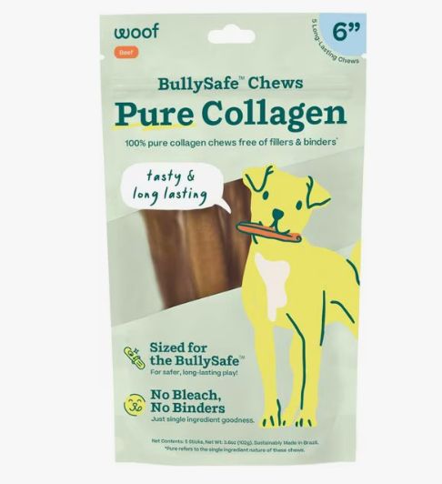 Woof Pet - Collagen Chew, 6" 5 pack
