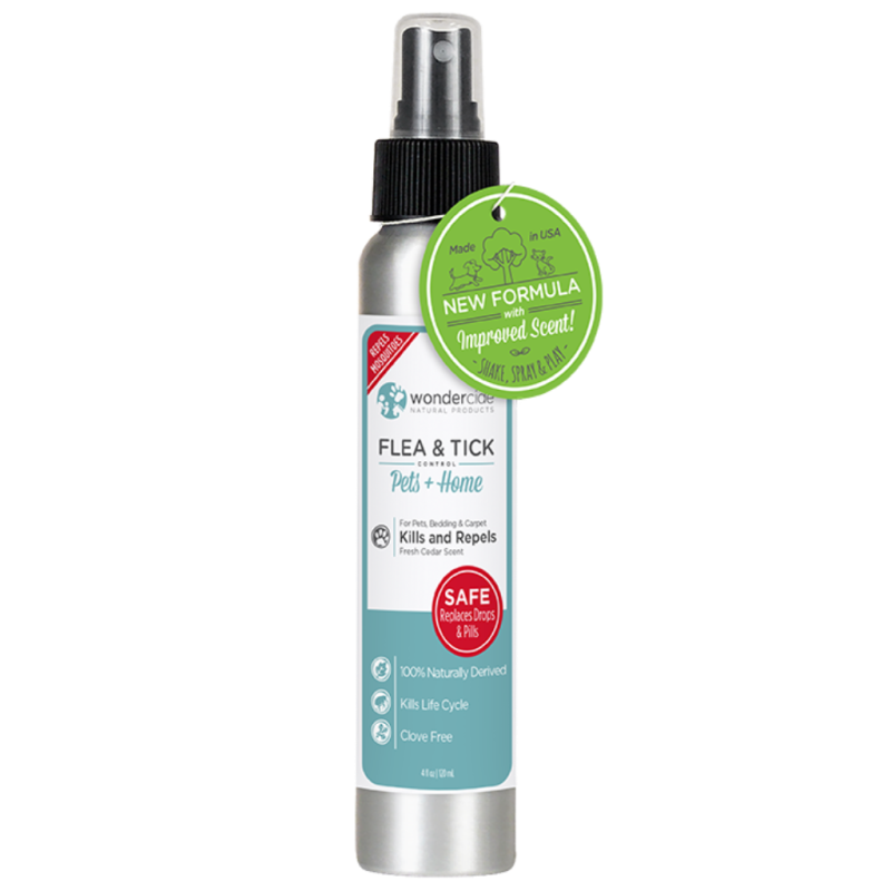 Wondercide Flea &amp; Tick Spray, Size: Cedar 4 oz
