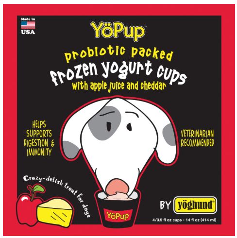 YoPup Probiotic frozen yogurt