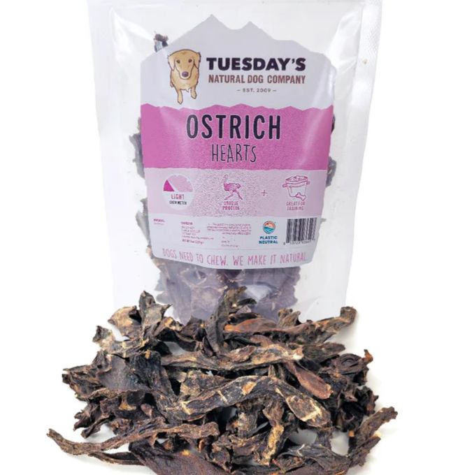 Tuesday's Ostrich Hearts