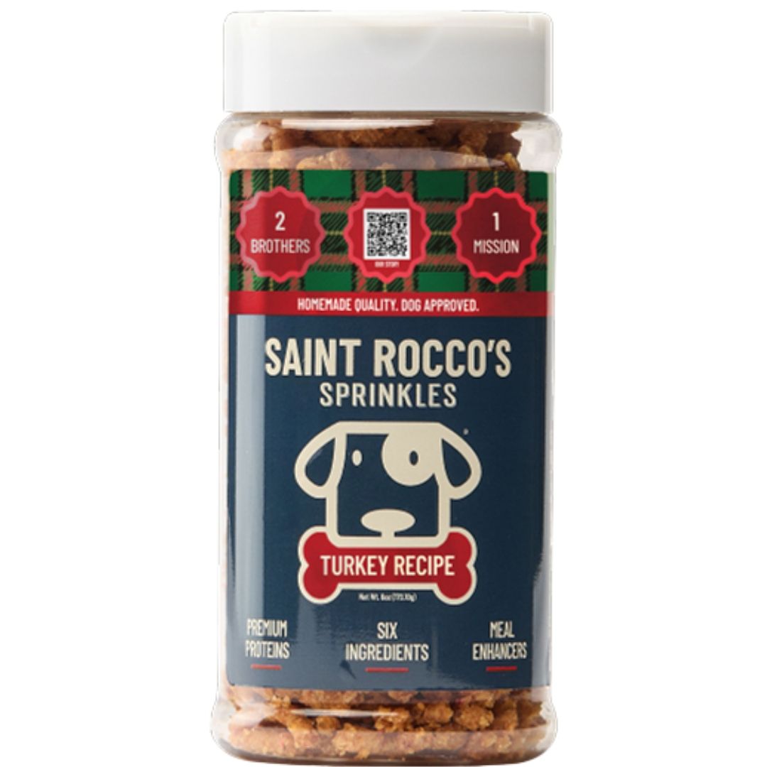 Saint Rocco's Sprinkles - Turkey &amp; Cranberry 6 oz