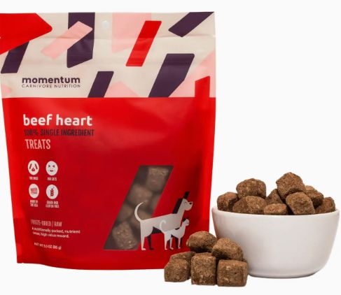 Momentum Beef Hearts, 3 oz