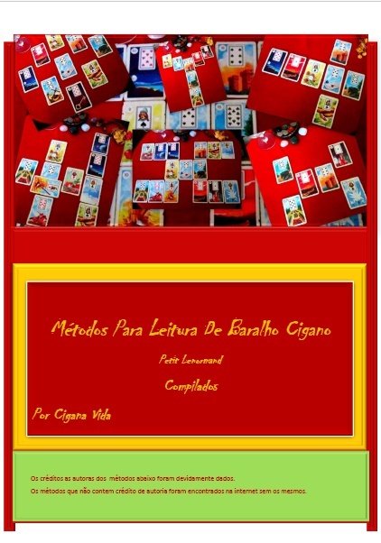CURSO AVANÇADO DE BARALHO CIGANO - MÉTODOS