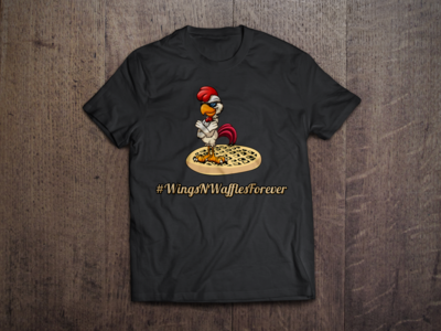 Wings N' Waffles Forever T-Shirt