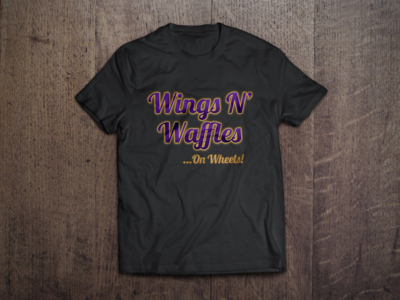 Wings N' Waffles On Wheels! T-Shirt [PREORDER]