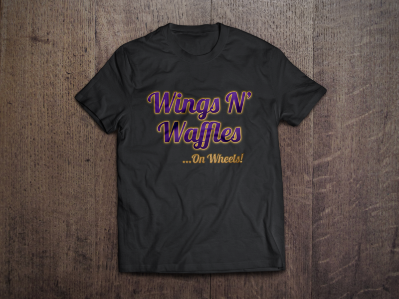 Wings N&#39; Waffles On Wheels! T-Shirt [PREORDER]