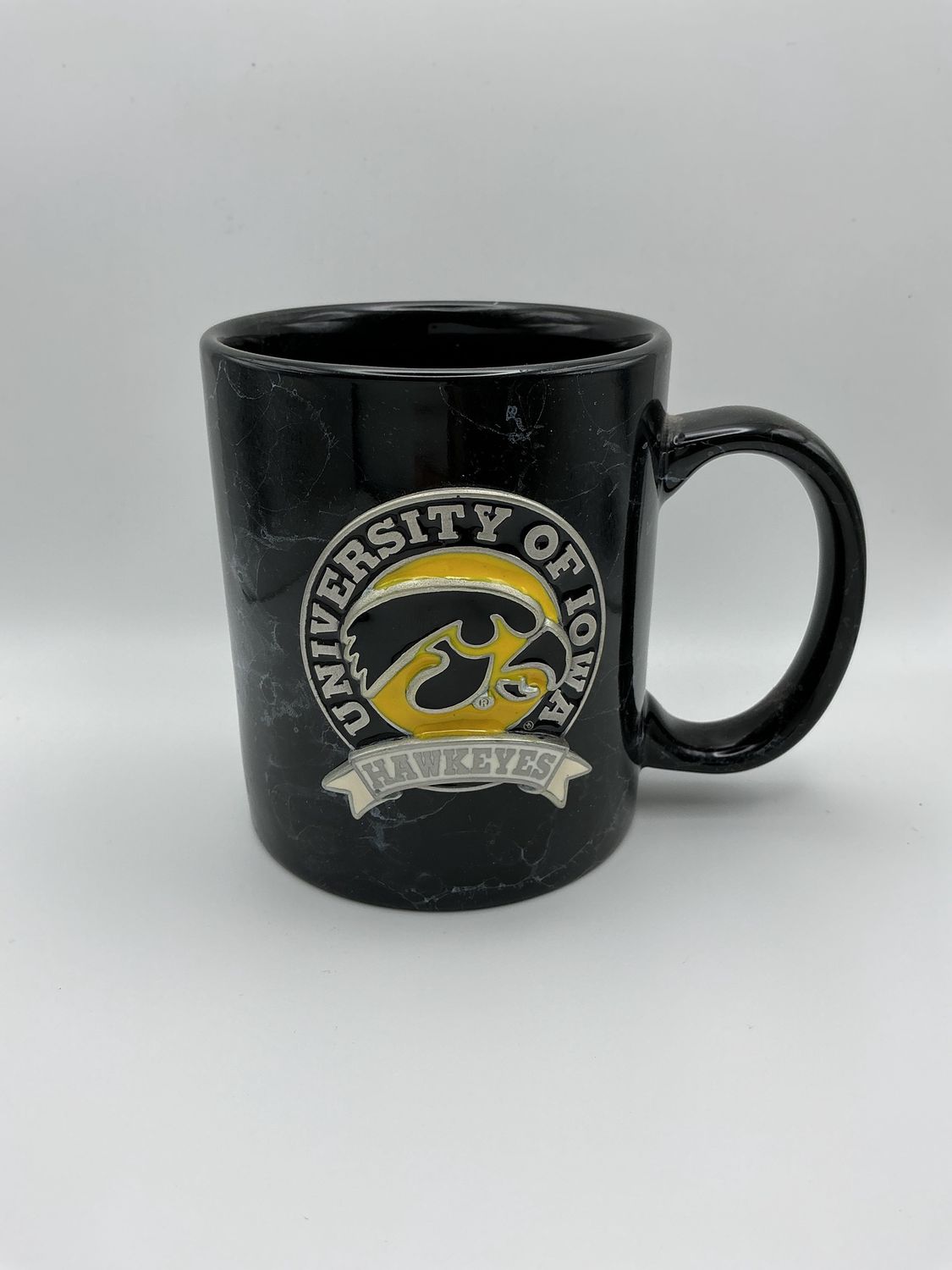 Black Marble Sports Mug