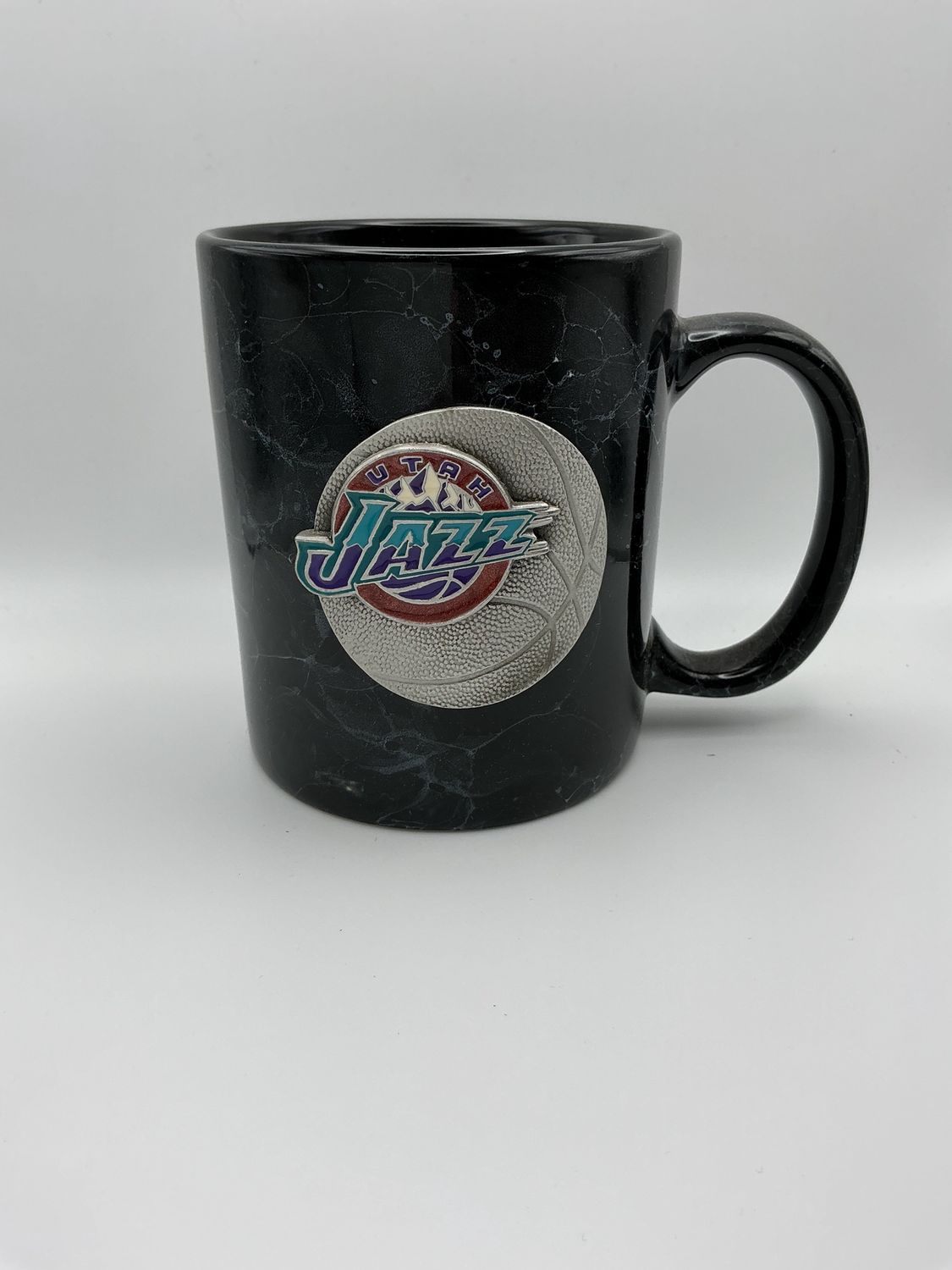 Black Marble Sports Mug