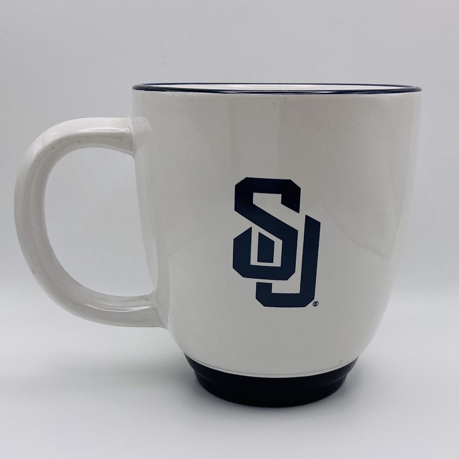White Ceramic Sports Mug