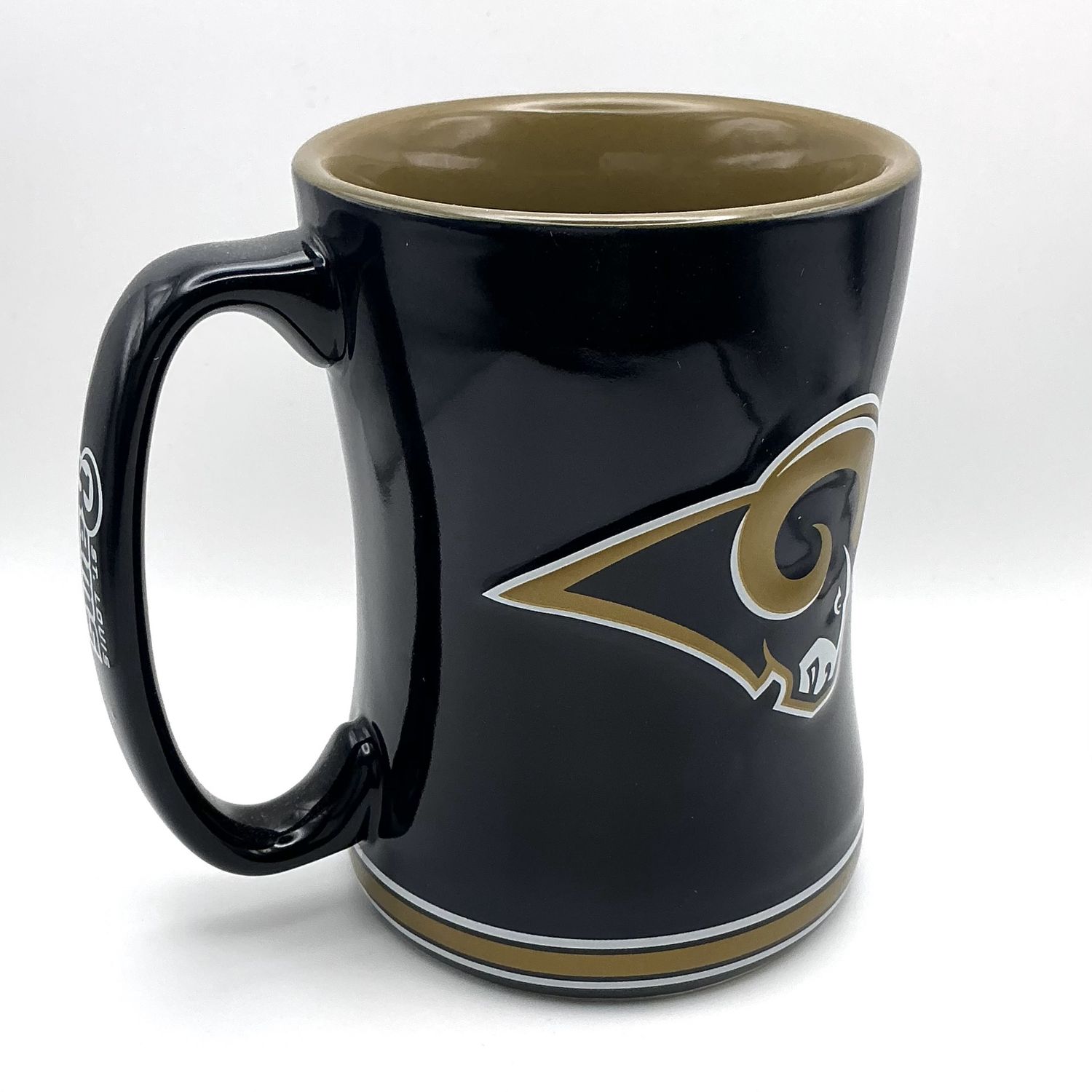 Solid Color Ceramic Sports Mug