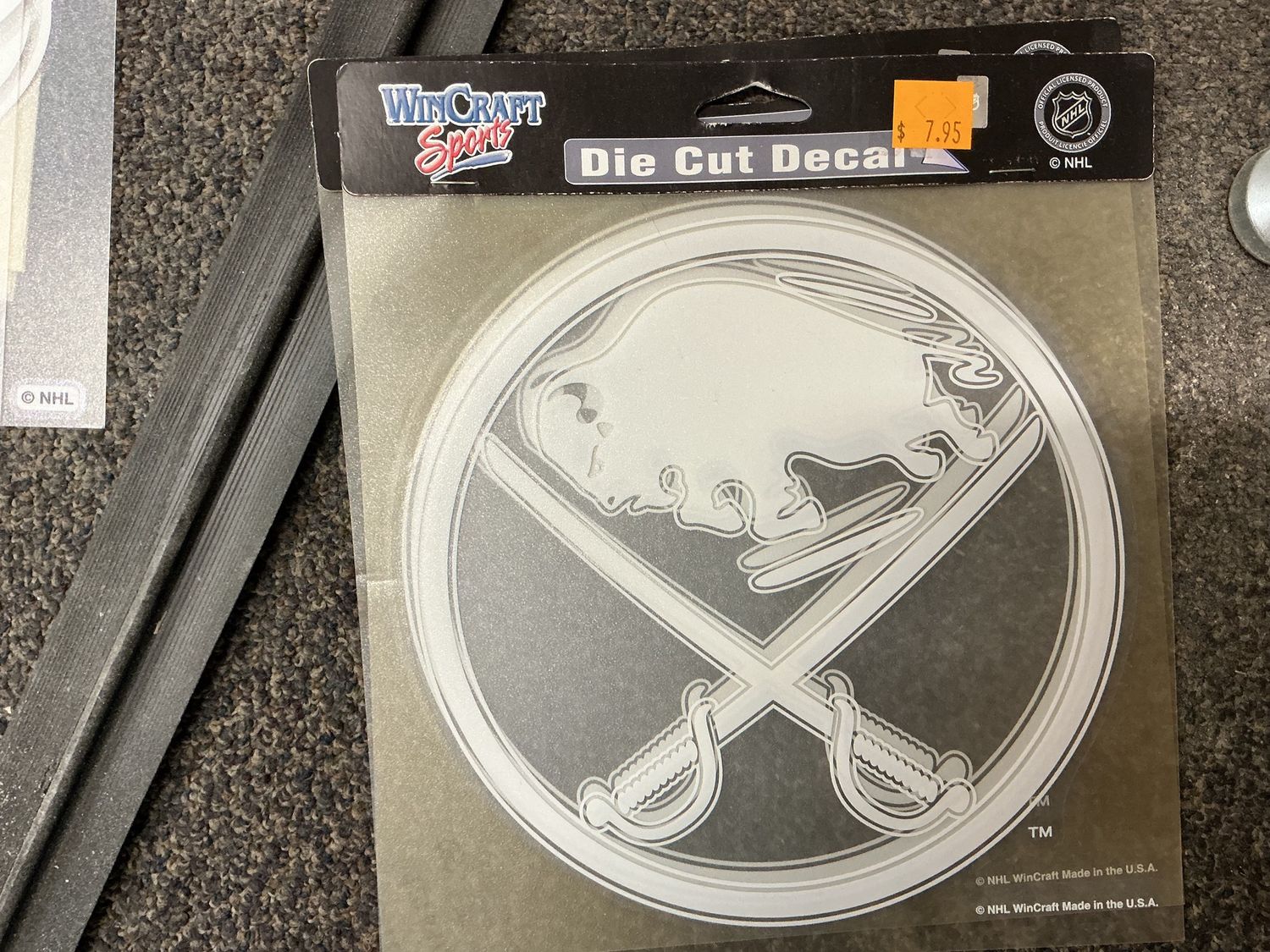 Decal, 6” Die-Cut White