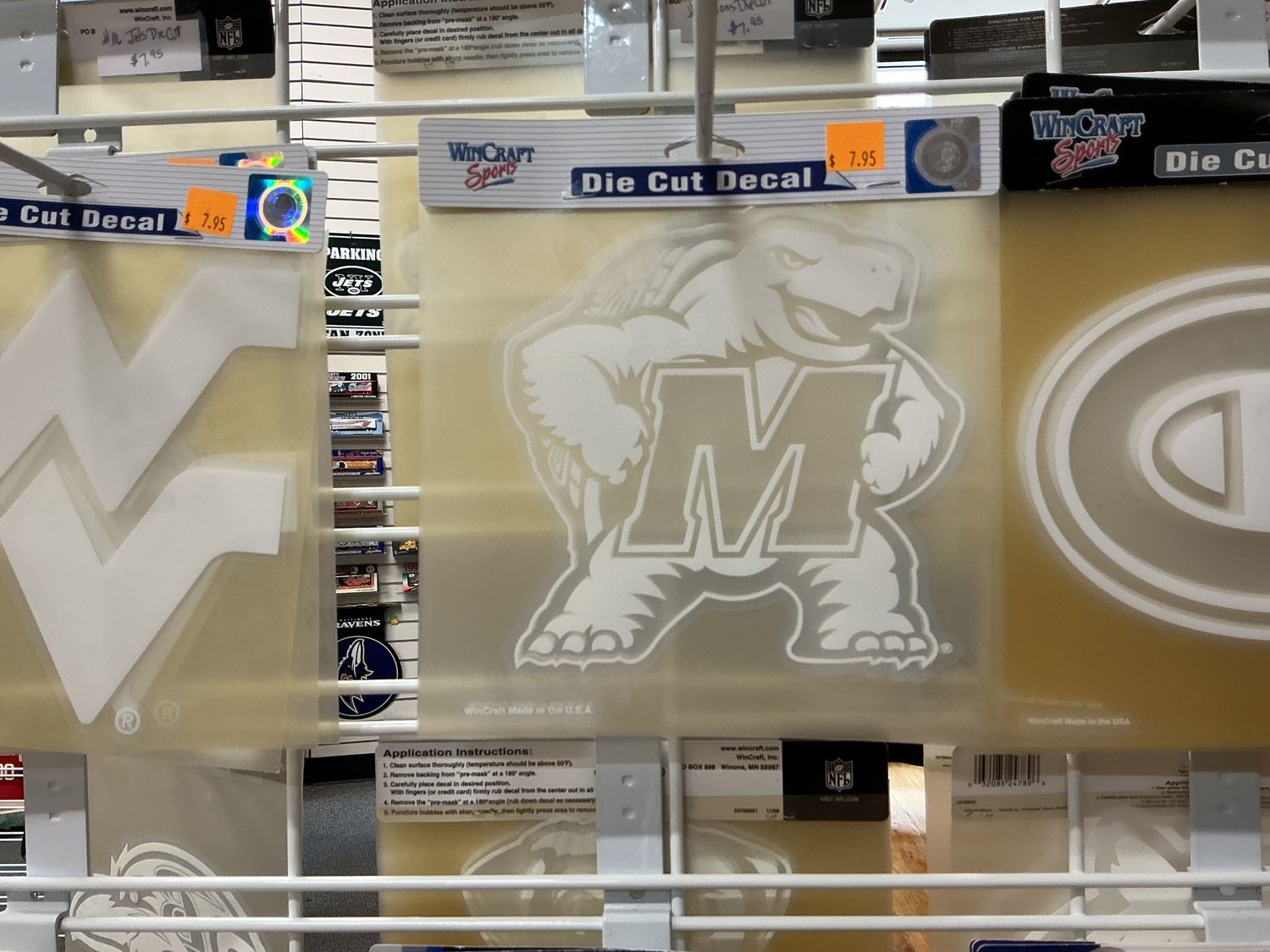Decal, 6” Die-Cut White