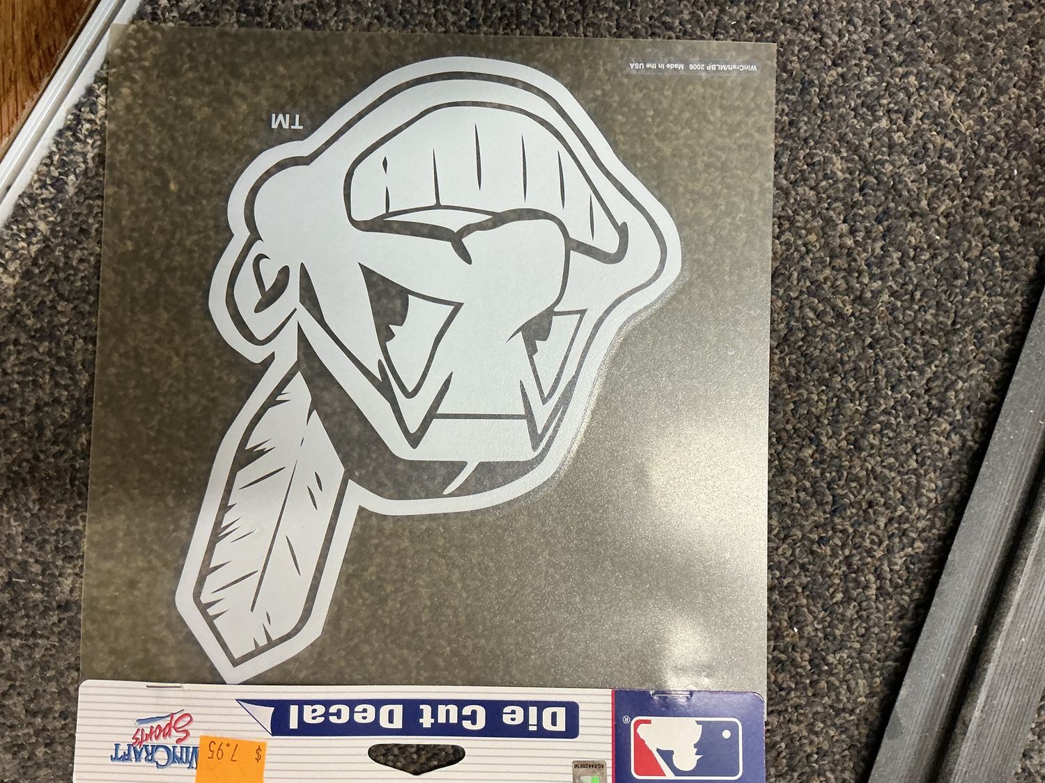 Decal, 6” Die-Cut White