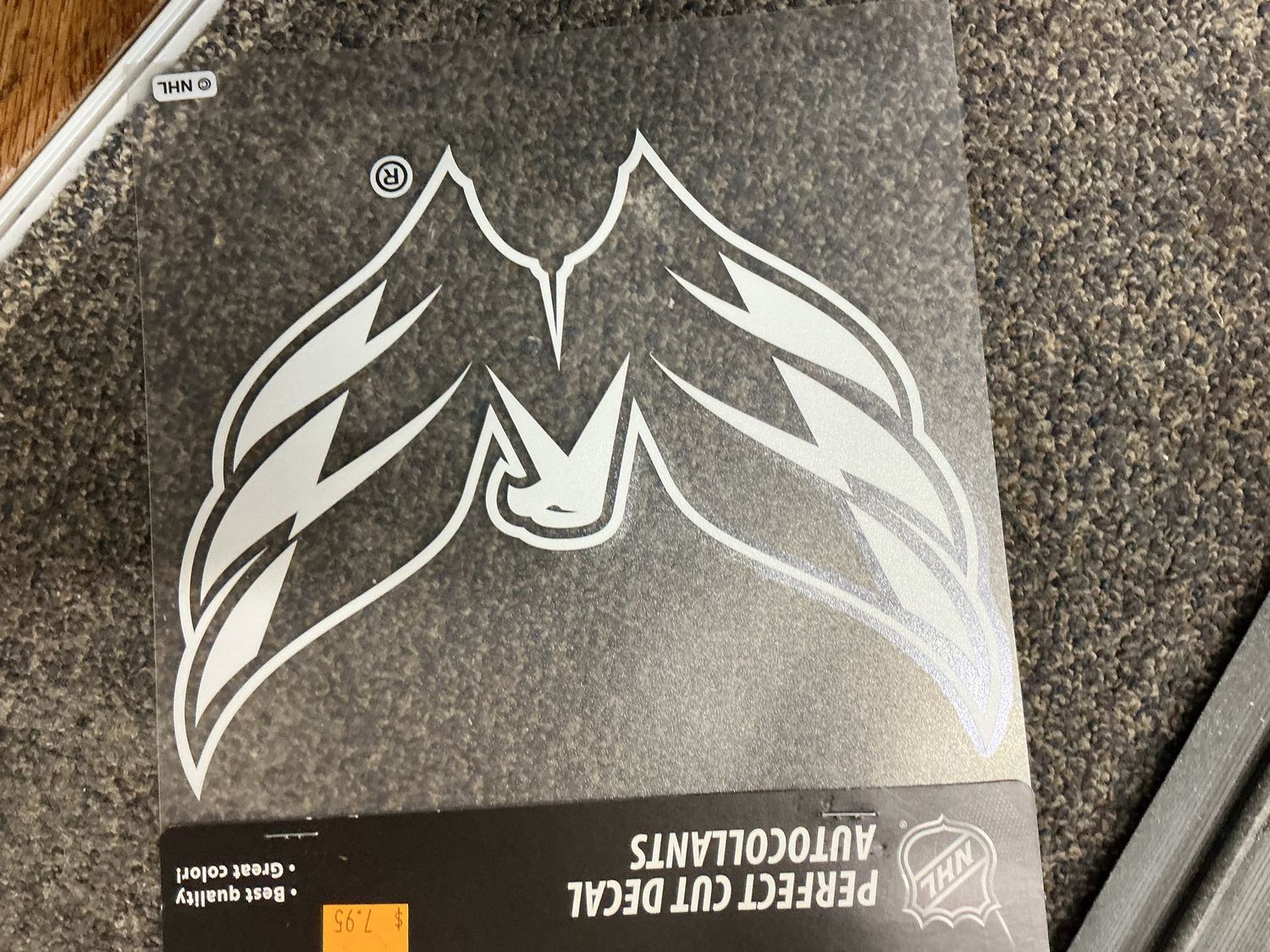 Decal, 6” Die-Cut White