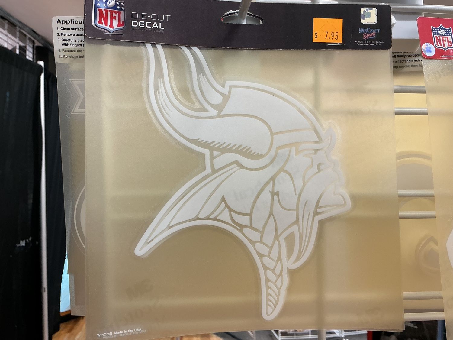 Decal, 6” Die-Cut White