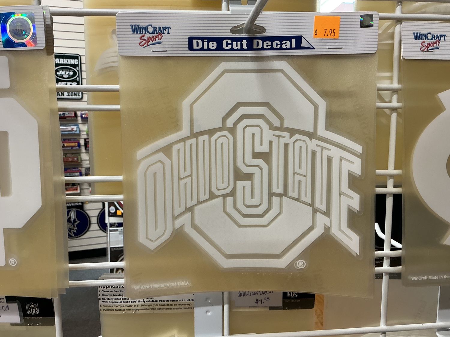 Decal, 6” Die-Cut White