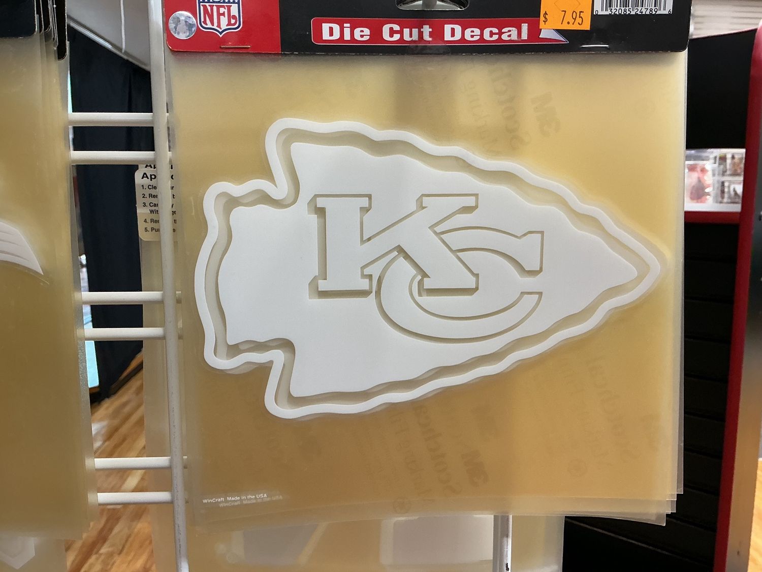 Decal, 6” Die-Cut White