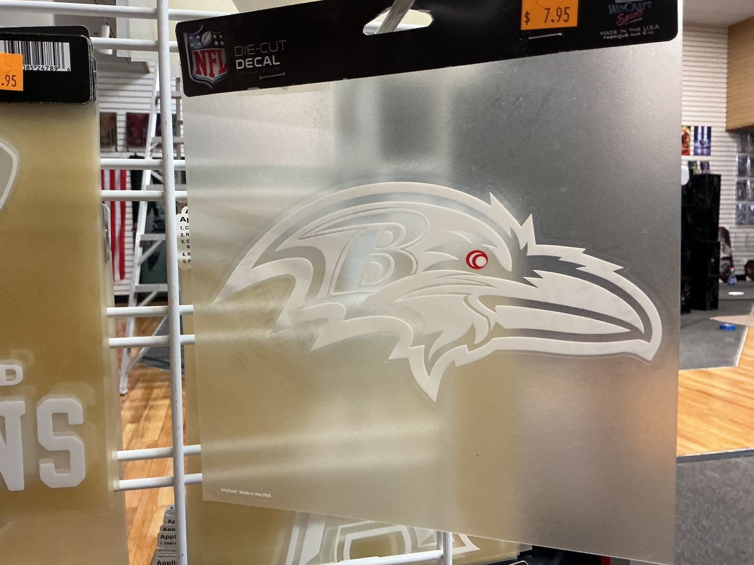 Decal, 6” Die-Cut White