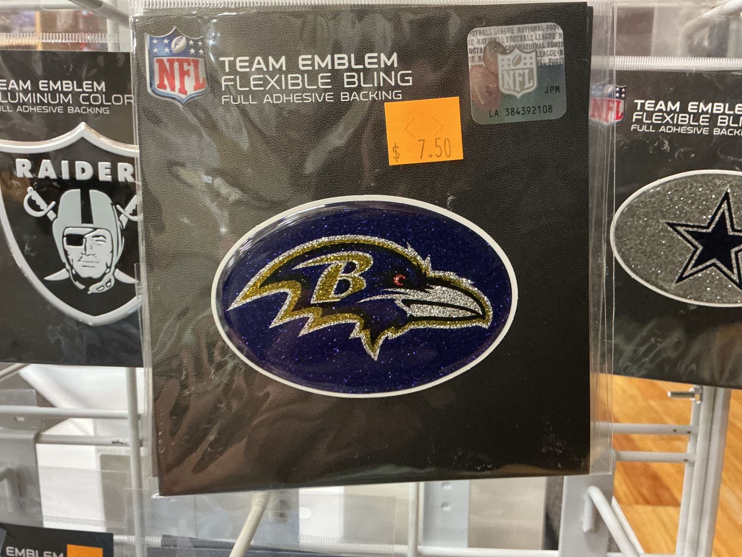 Team Emblem Flexible Bling