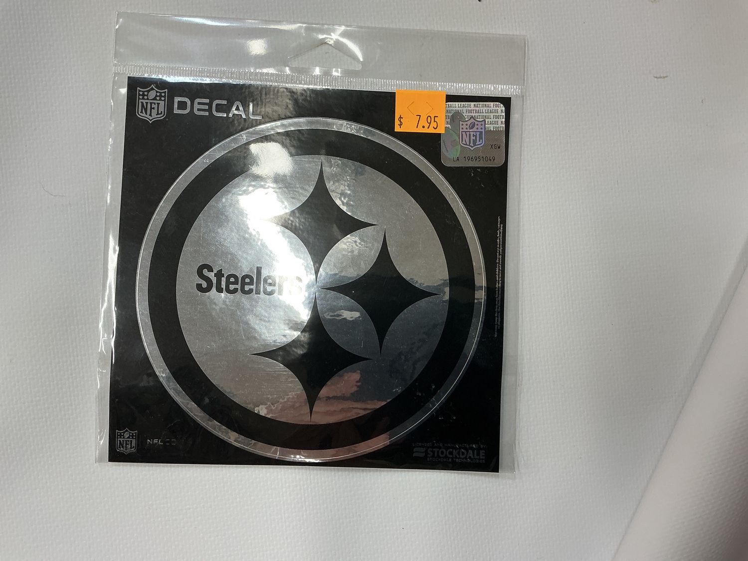Decal, 4” Silver