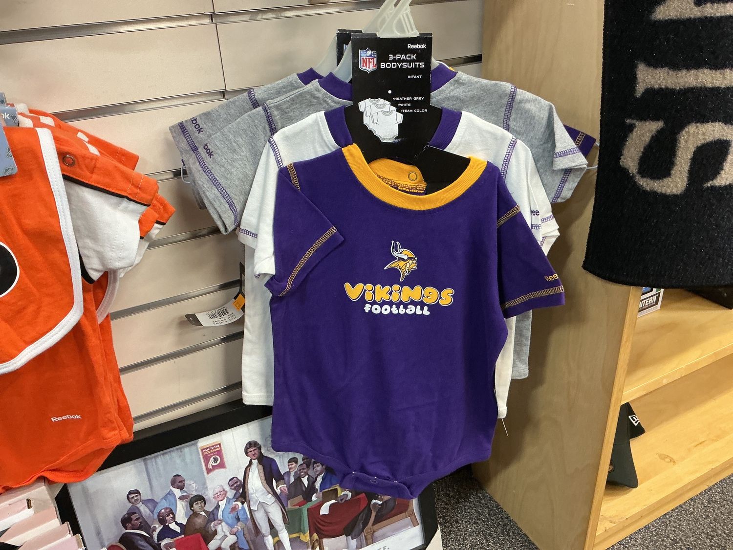3-Pack Sports Team Infant Body Suit