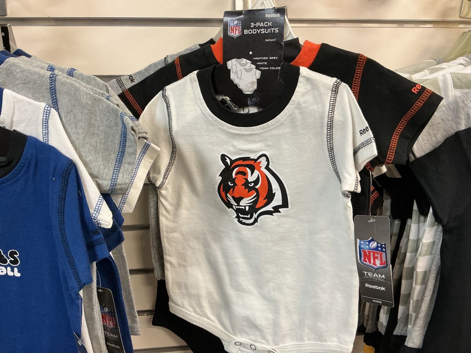 3-Pack Sports Team Infant Body Suit