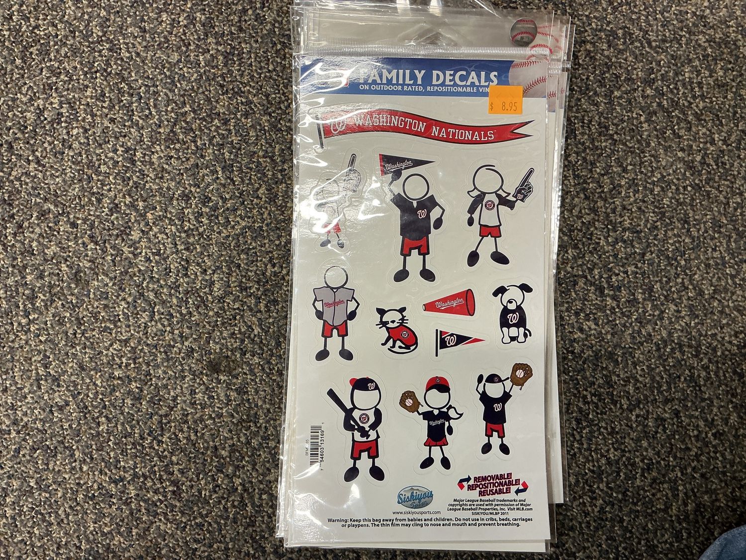 MLB Family Decals / Washington Nationals