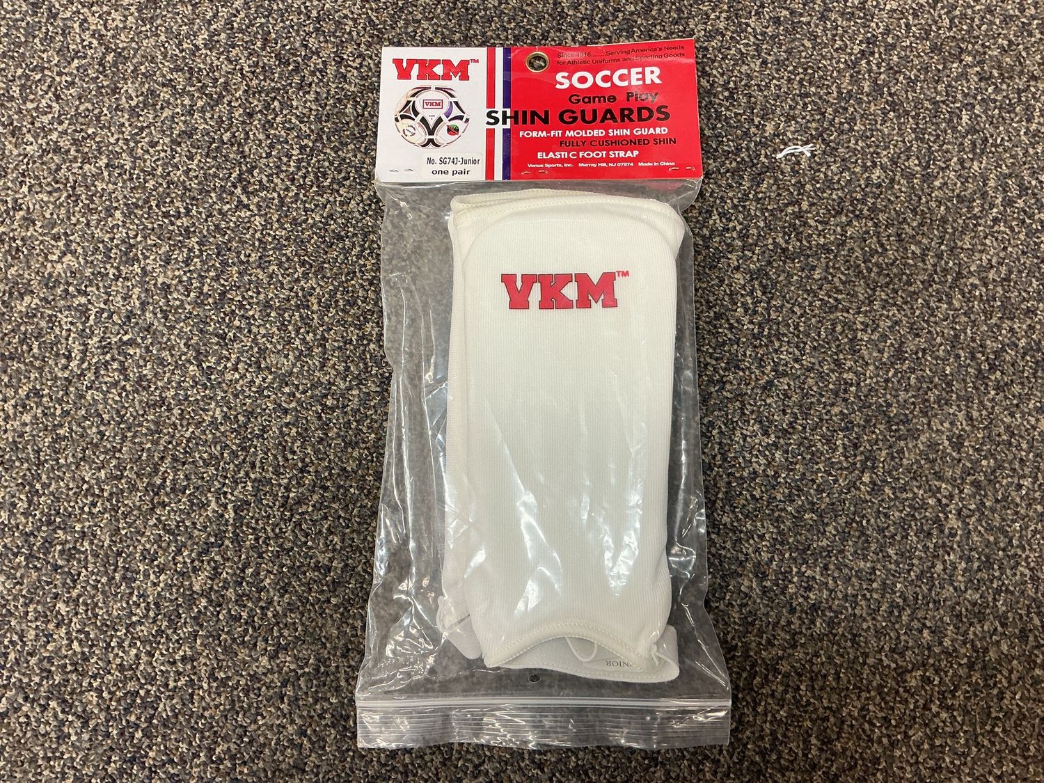 VKM Soccer Shin Guards, Size: Junior