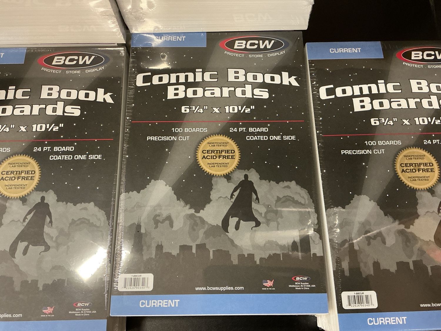 Comic Book Boards, 100