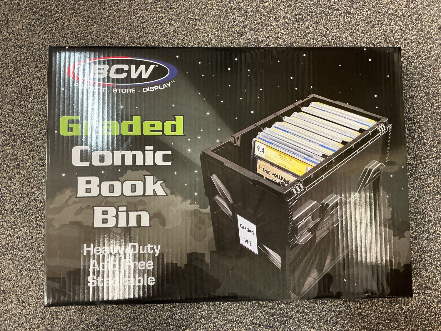 Graded Comic Book Bin