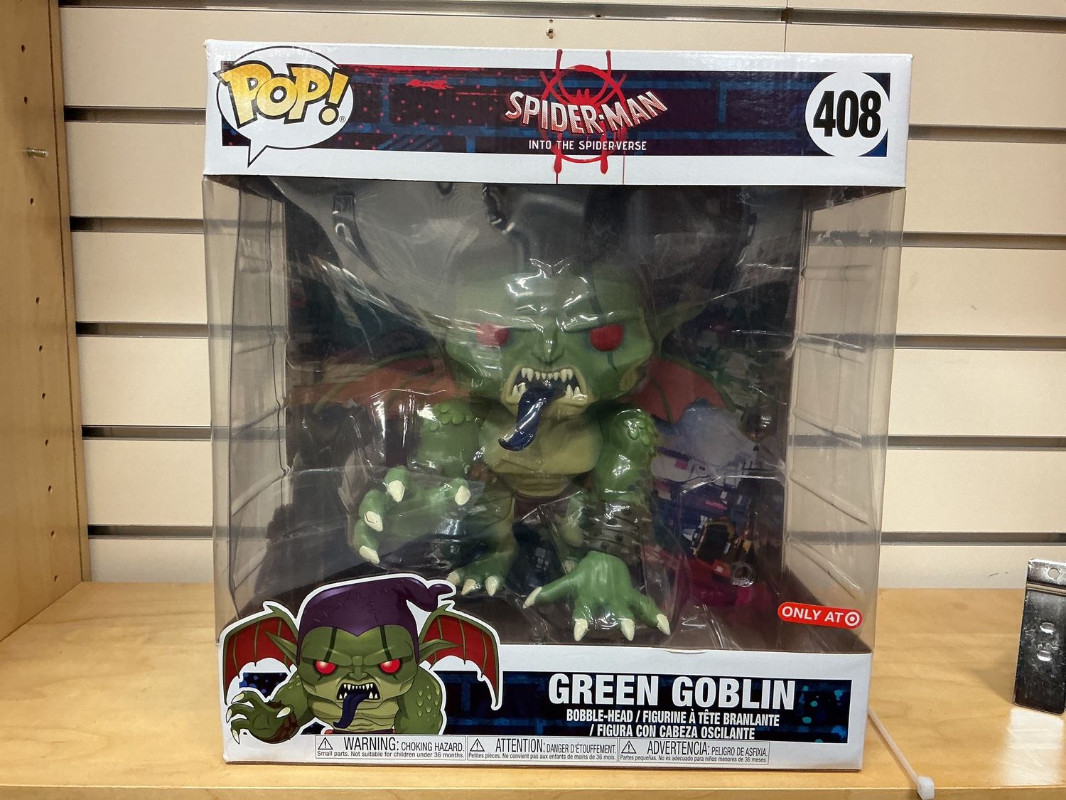 Funko POP! Oversize, Character: 408 Green Goblin (Into the Spider-Verse)