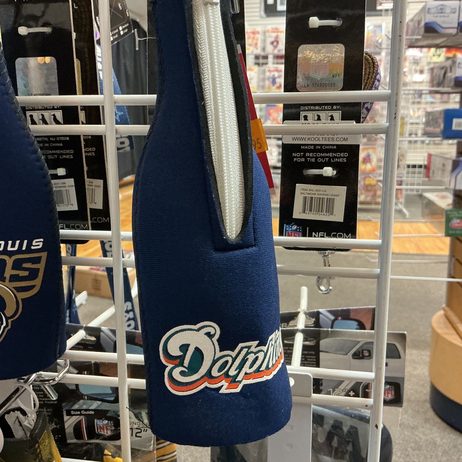 Zipper Neoprene Bottle Sleeve