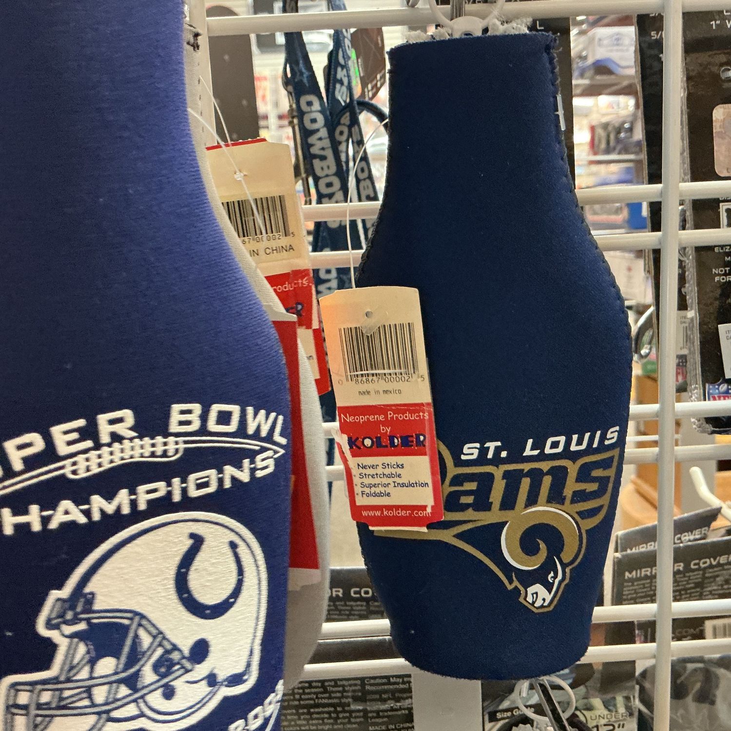 Zipper Neoprene Bottle Sleeve
