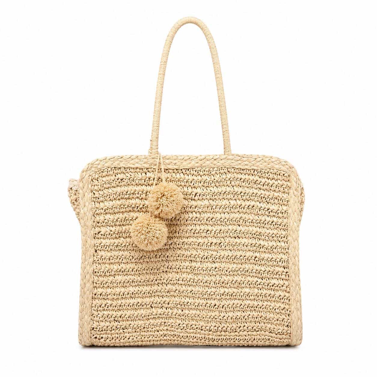 Coastal Woven Tote Bag