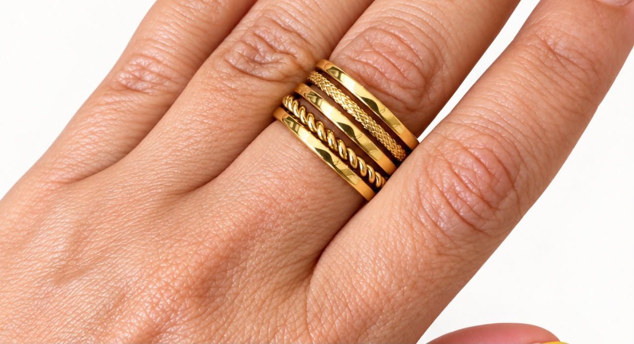 Aurelia Layered Ring