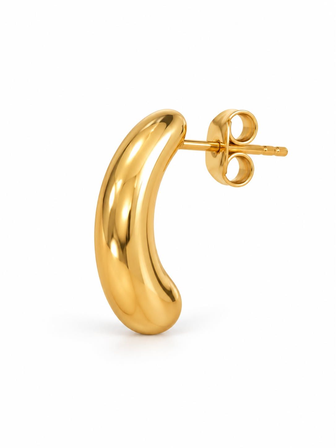 Sculpted Gold Oval