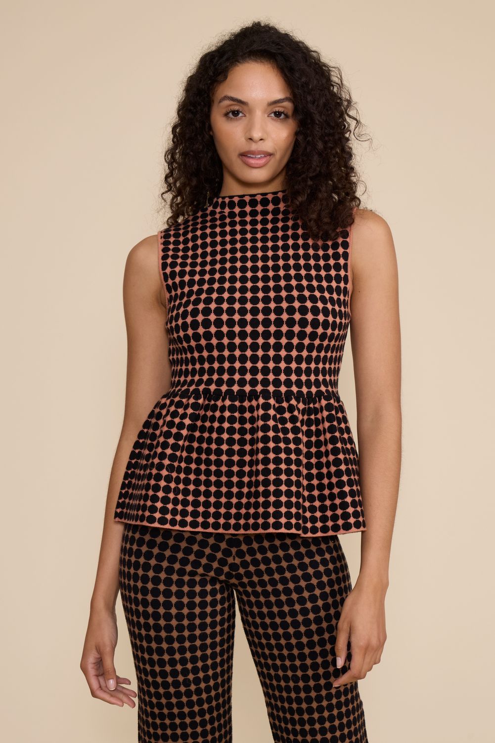 Mia Peplum Top