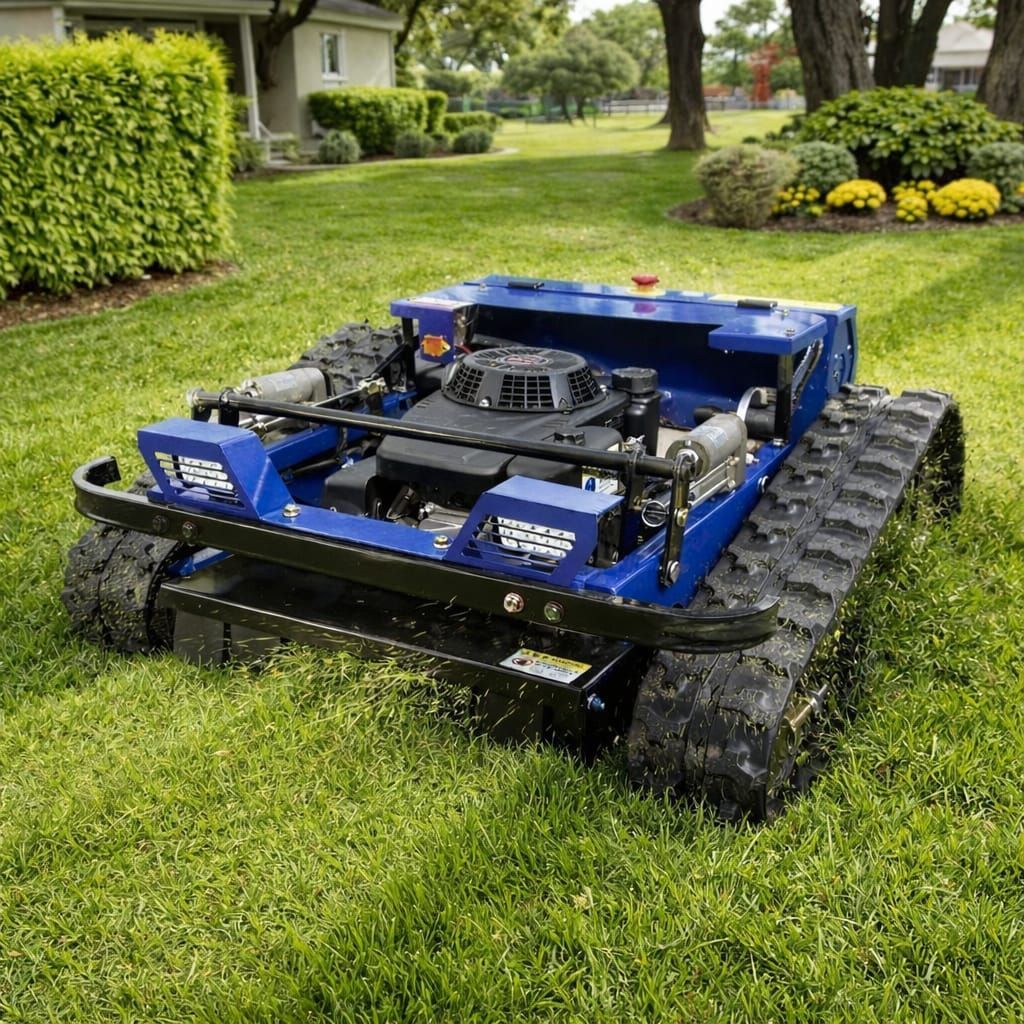 Desbrozadora de Orugas con Control Remoto Y11-500 9 HP 500 mm