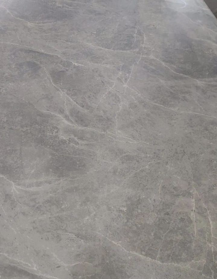 Panel PVC de pared de losa de mármol brillante  Grey 260x120x0,30cm