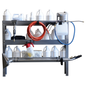 Van Chemical Storage Shelf