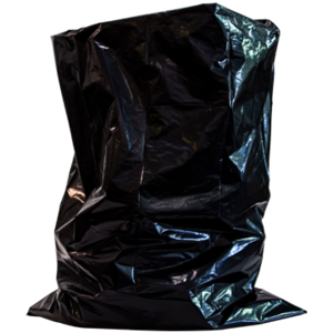 38&quot; x 58&quot; Heavy-Duty BLACK Trash Bags (100ct.)