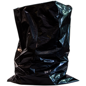 38" x 58" Heavy-Duty BLACK Trash Bags (100ct.)