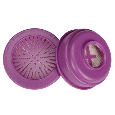 North P100 Respirator Cartridges (2 pack)