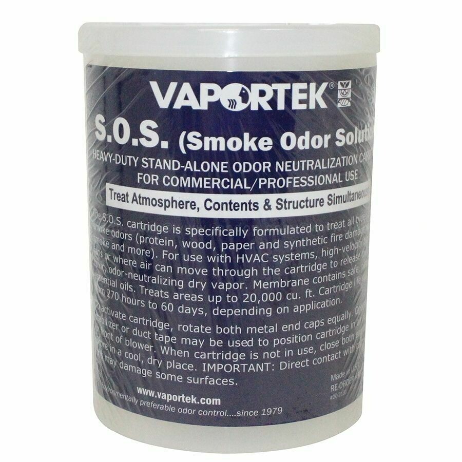 Vaportek SOS(Smoke Odor Solution) Stand Alone Cartridge
